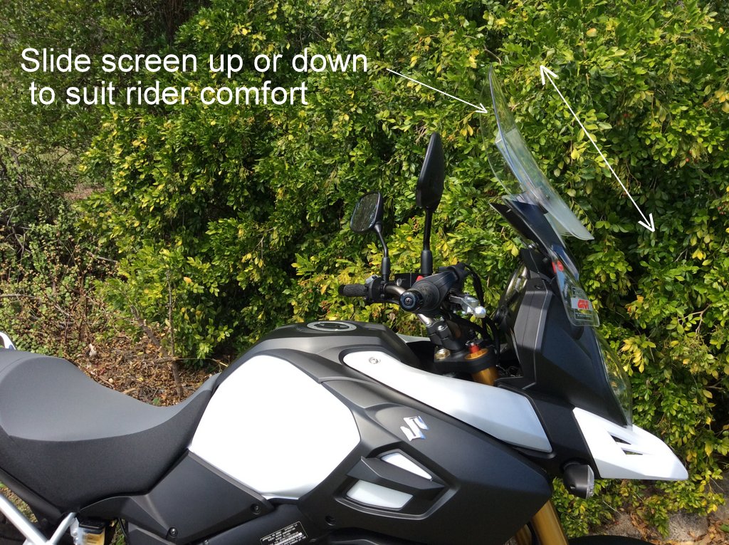 Suzuki DL 1000 V Strom 2014- (Givi product) » Screens For Bikes