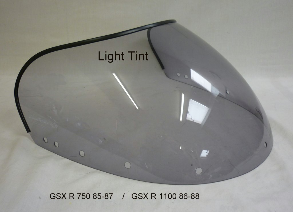 Suzuki Light Tint Polycarbonate Windscreen Windshield Screen GSXR750 06 07 